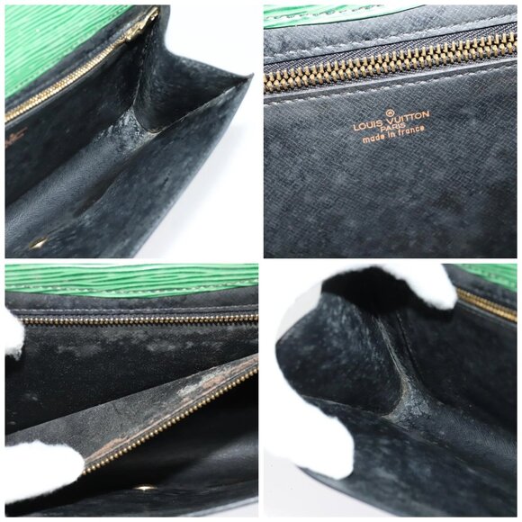 LOUIS VUITTON Epi Art Deco Clutch Bag Green M52634 LV Auth 141660 - Picture 15 of 16